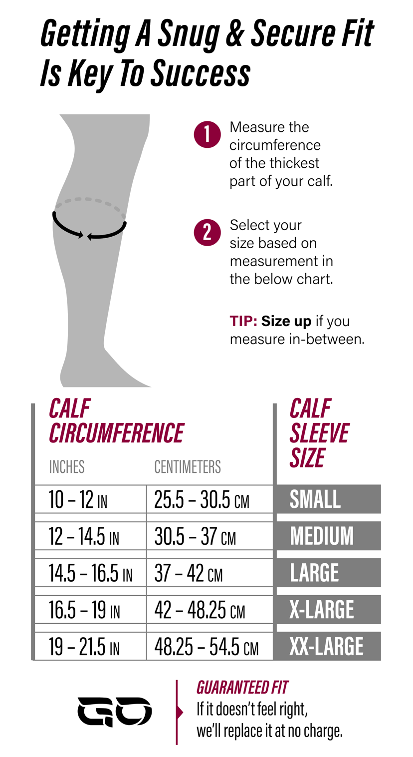 Go Fitness Kinesiology + Compression Calf Sleeve – GO Sleeves