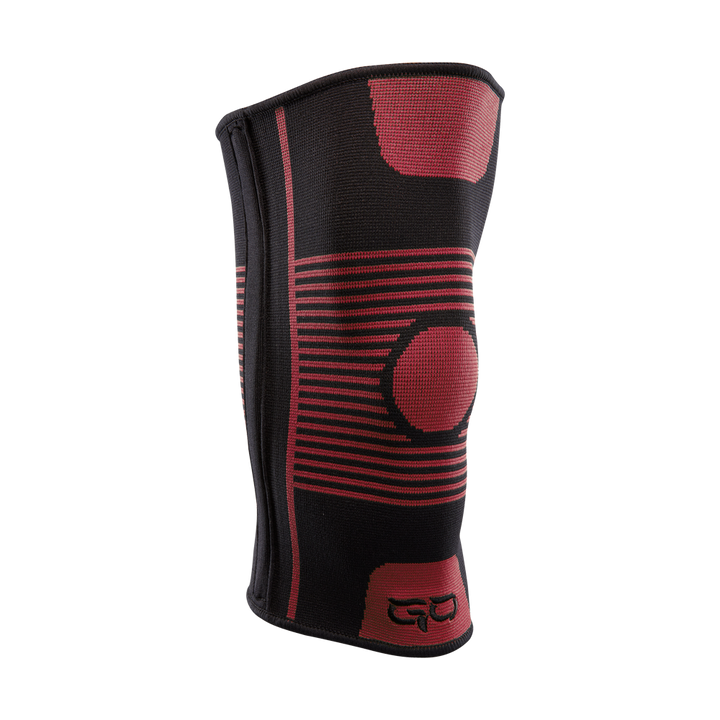 GO Kinesiology + Compression Knee Sleeves Red